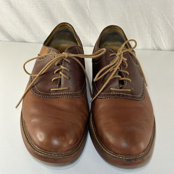 SPERRY TOP-SIDER Men Sz 11 Brown Leather  Oxford Casual Dress Shoe Comfort Shoe - Picture 2 of 8